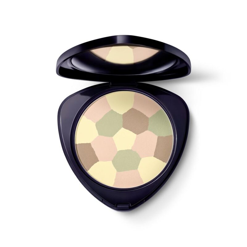 Poudre compacte correctrice transparente